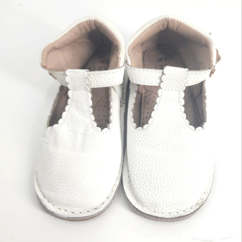 Monkey Feet Girl White Shoes Size 2-3Y Years